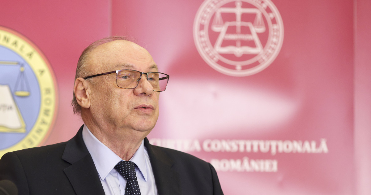 Presedintele CCR despre candidatura lui Calin Georgescu Curtea nu poate fi influentata