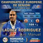 Romania straluceste la Europenele de Haltere Luis Manuel Lauret obtine doua bronzuri la debut