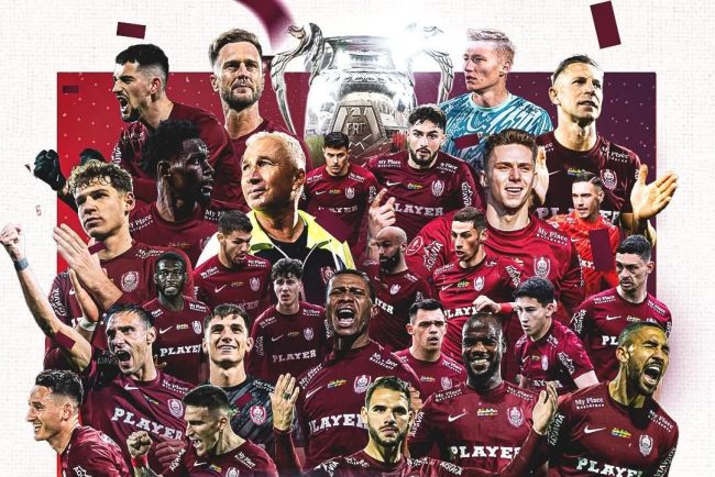 CFR Cluj a castigat Cupa Romaniei 3 2 FC Hermannstadt