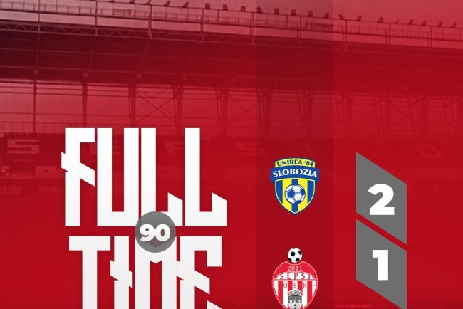 Final de foc in play out Sepsi retrogradeaza Slobozia la baraj