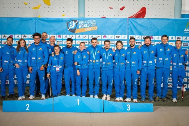 Romania urca pe podium la Cupa Mondiala de Paraclimbing