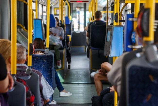 Scena scandalos intr un autobuz din Cluj