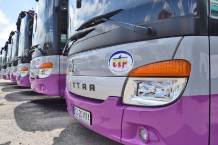 Statie de autobuz din Cluj Napoca suspendata