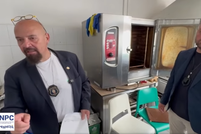 ANPC a inchis o gradinita si un serviciu de catering