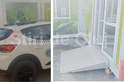 Caz socant in Cluj Napoca Hypermarketul a blocat locurile pentru dizabilitati