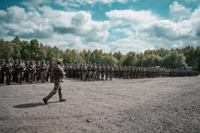 FOTO Militarii din Cluj in prima linie a unei operatiuni internationales