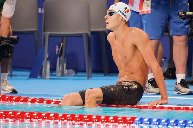 Impresioneaza din nou David Popovici laudat de Lequipe
