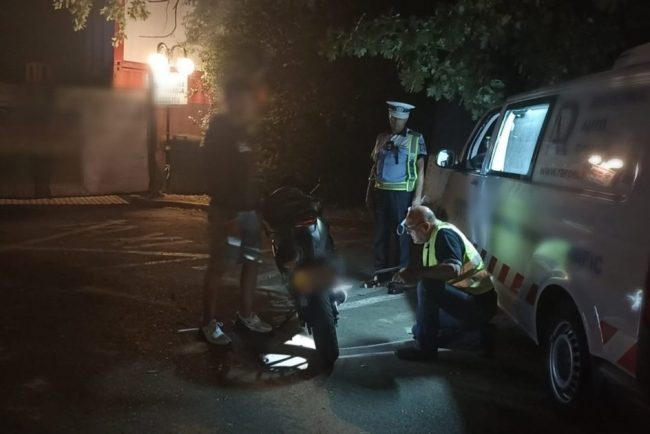 Jackpot la infractiuni in Cluj Tanar prins beat pe motor