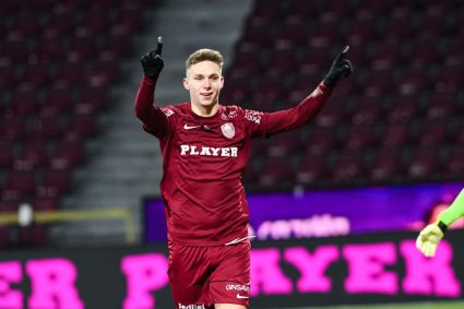 Louis Munteanu dorit de Dan Sucu Genoa si echipe din La Liga se intrec pentru golgheterul Superligii