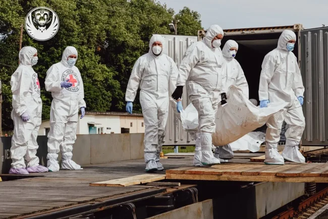 Ucraina a returnat ramasitele soldatilor rusi