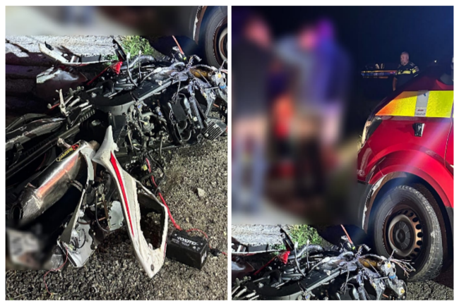Accident de noapte in Cluj motociclist decedat adolescent ranit