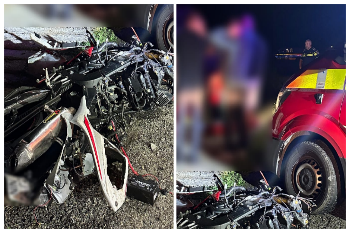 Accident de noapte in Cluj motociclist decedat adolescent ranit
