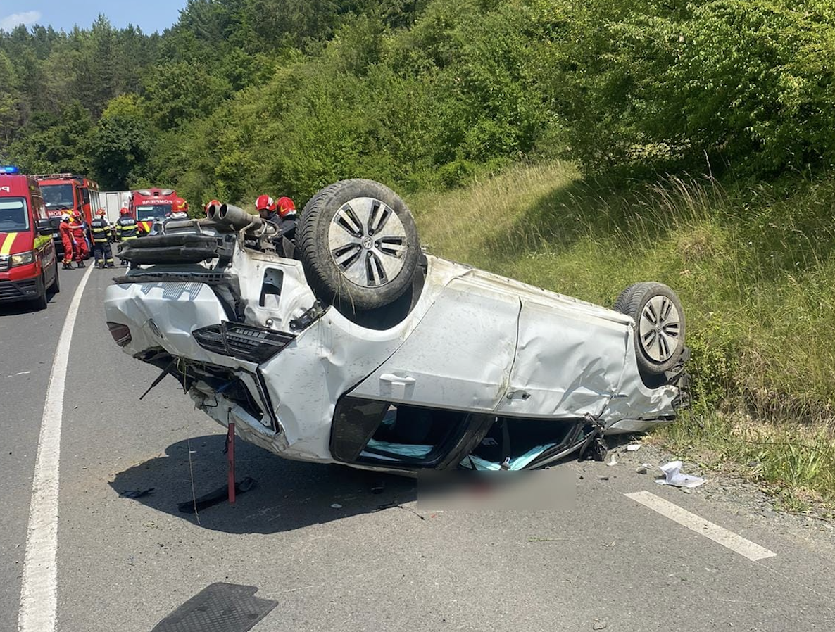 Accident grav in Cluj Victima incarcerata inconstienta