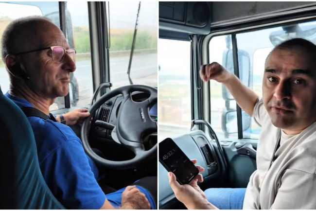 Dan Tarcea a evaluat traseul pentru soferii de TIR