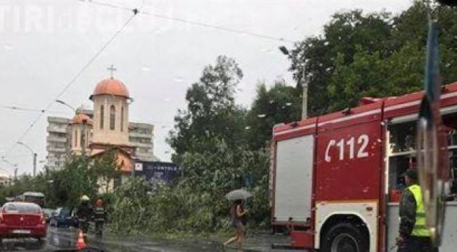 Panica intr un tramvai din Cluj Napoca