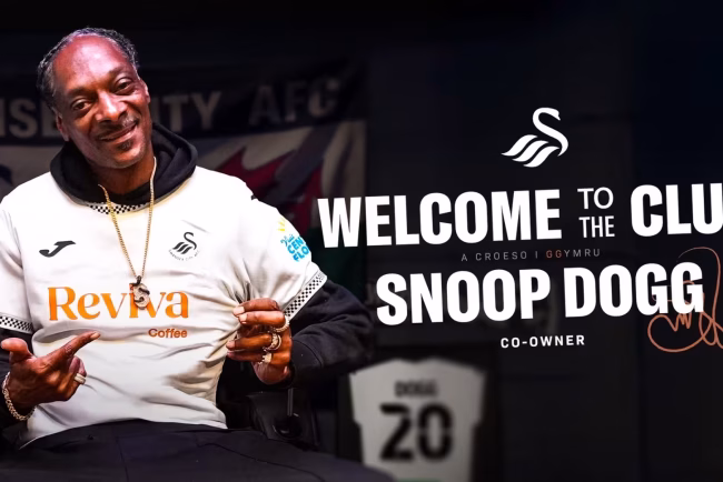 Snoop Dogg devine actiunar la Swansea