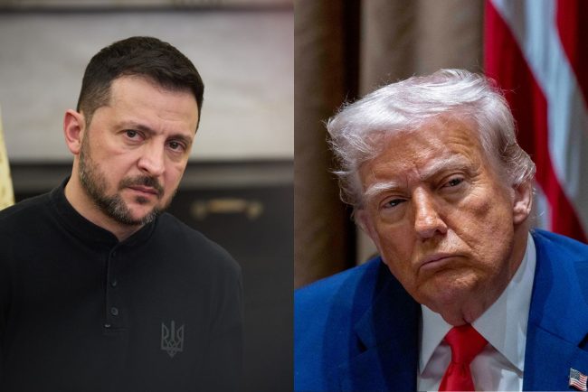 Trump si Zelenski vorbesc despre stoparea livrarilor de arme