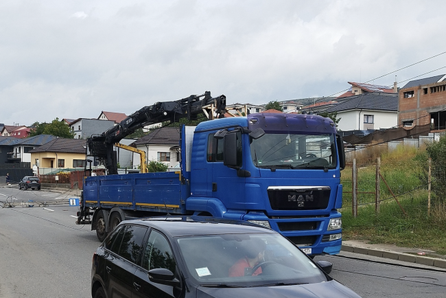 Atentie soferi din Cluj Strada inchisa trafic oprit