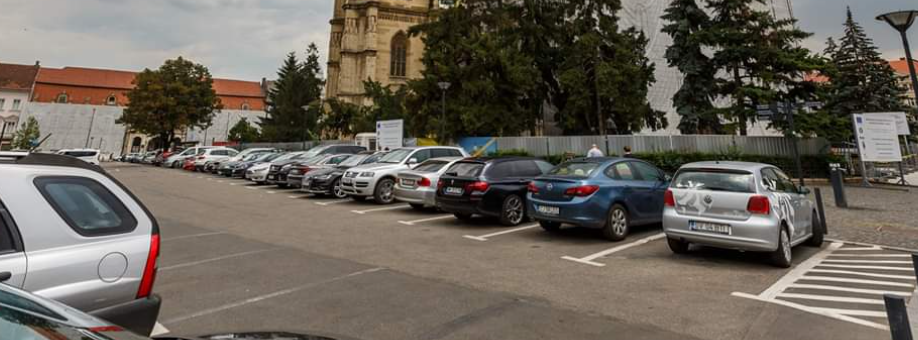 Cozi si nervi la Parking Unirii din Cluj Napoca
