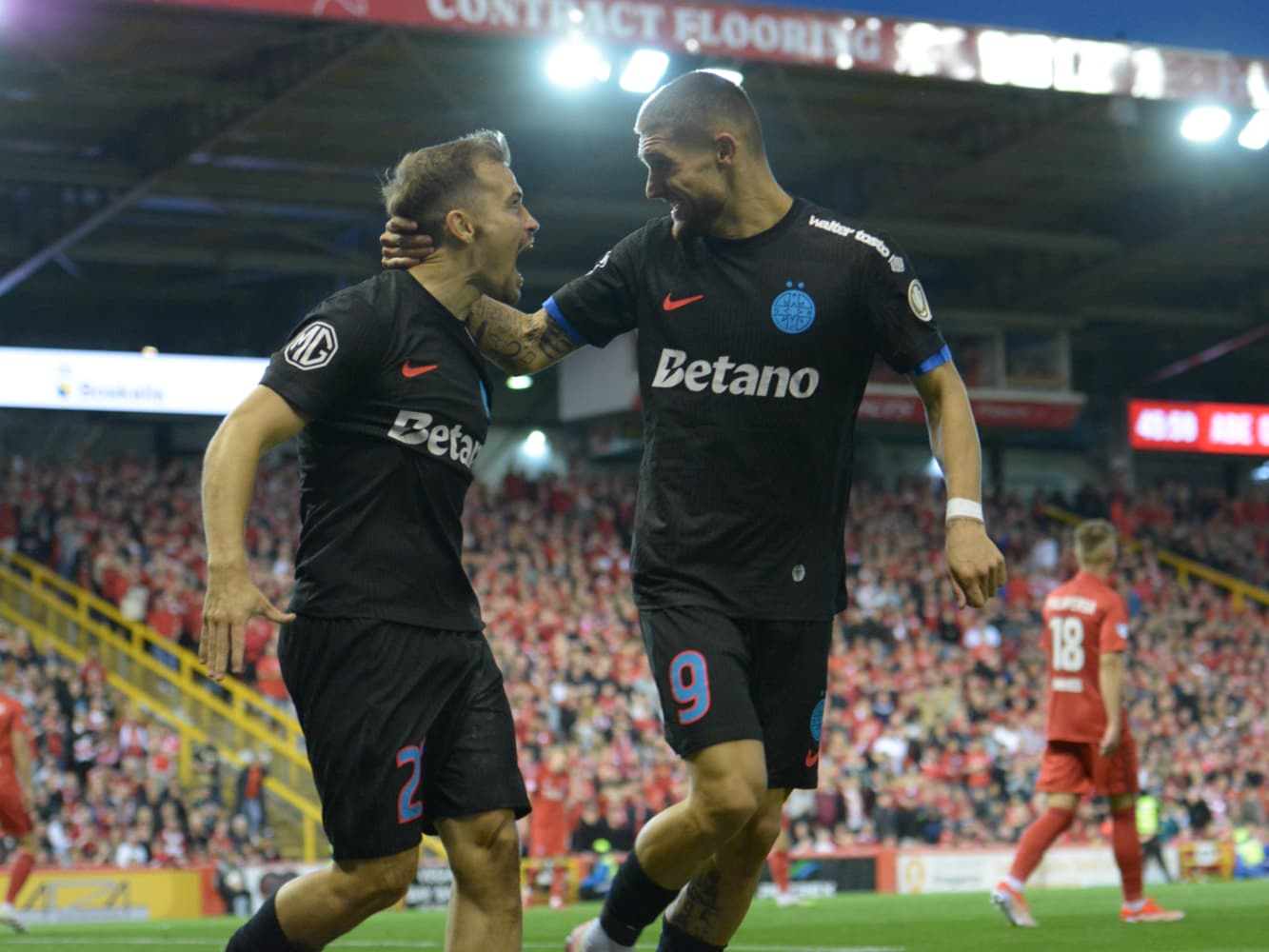 Cupele europene EUROPA LEAGUE Aberdeen FCSB 2 2 CONFERENCE LEAGUE CFR Cluj 2 7 Haecken U Craiova 2 1 Istanbul Basaksehir