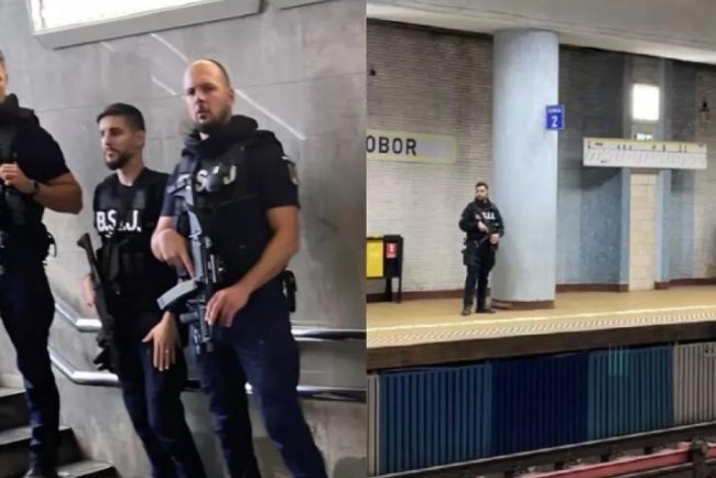 De ce jandarmii sunt inarmati in metroul Bucurestiului