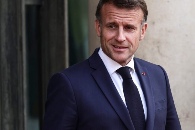 Macron castiga o victorie rara pentru Palestina