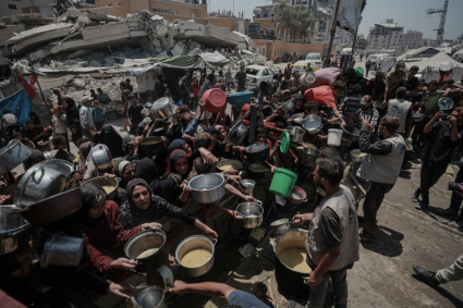 Organizatiile umanitare reactioneaza la foametea din Gaza