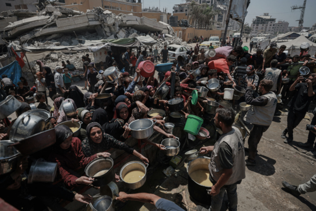 Organizatiile umanitare reactioneaza la foametea din Gaza