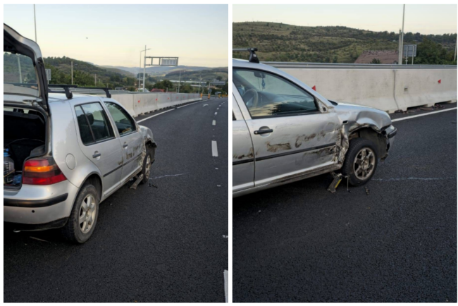 Se cauta soferul unui camion accidentat