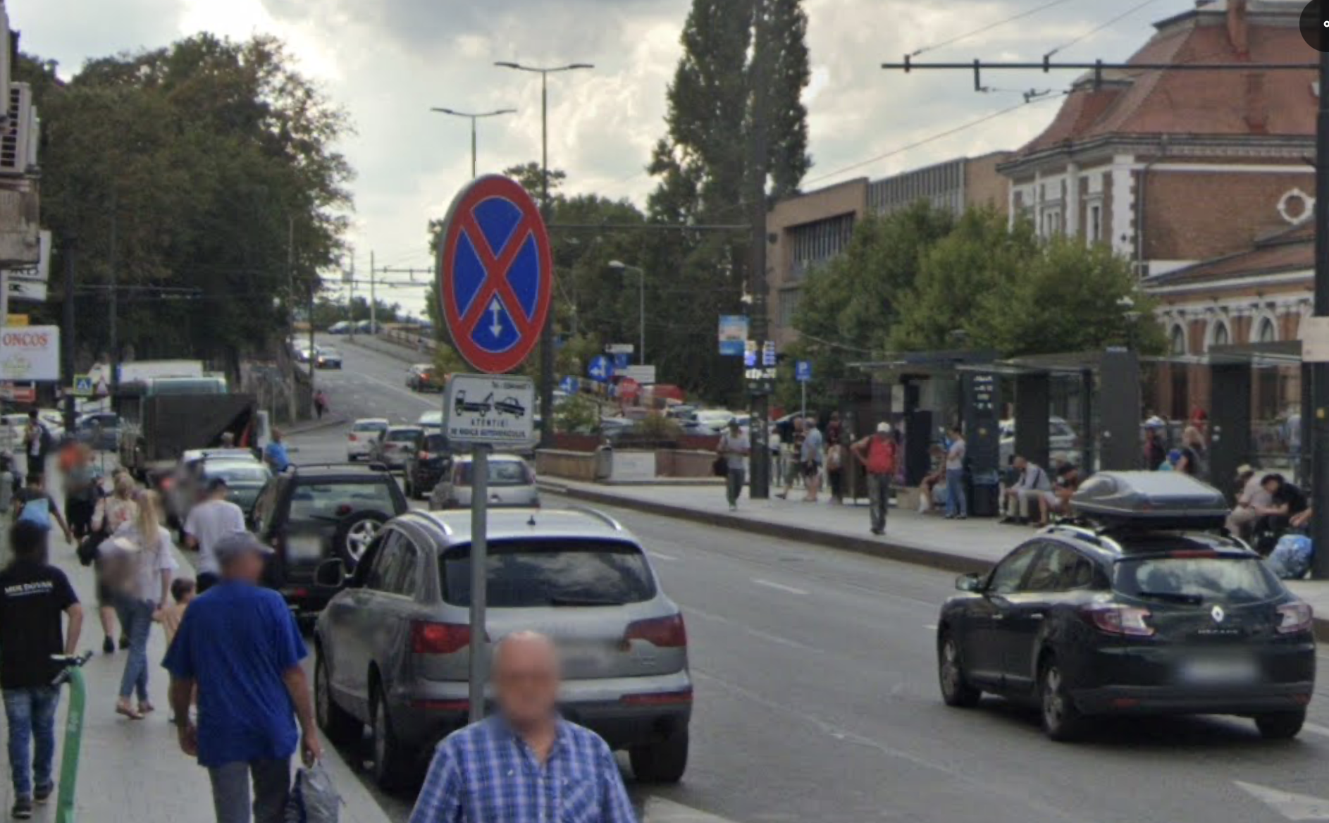 Soferii din Cluj blocati pe strada Horea