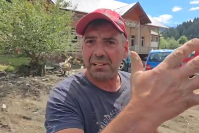 Voluntarii din Brostenii sunt suparati Georgescu a venit de reclama