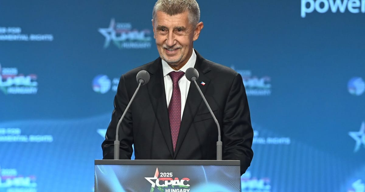 Candidatul favorit din Cehia Babis atacat cu o carja
