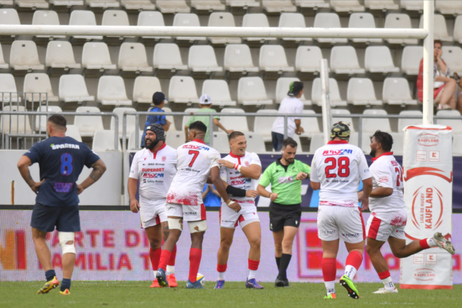 Dinamo a invins campioana Baia Mare la rugby