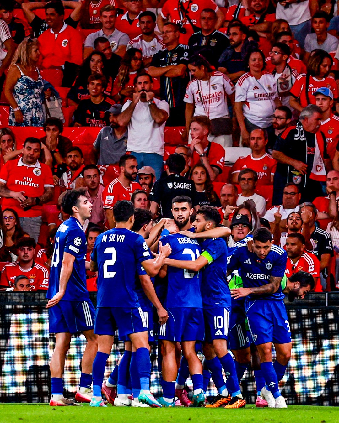 Liga Campionilor Benfica invinsa acasa de Qarabag 2 3