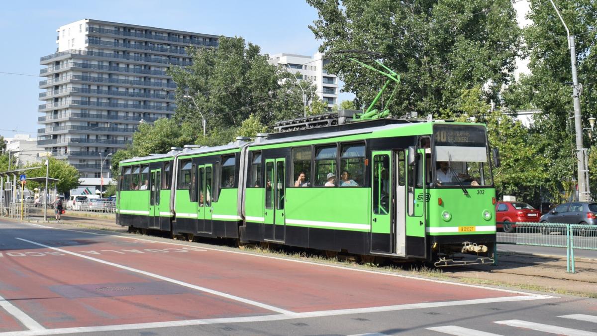 Lucrari la tramvai pe doua strazi din Bucuresti