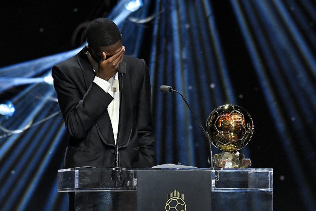 Nationale Frantei sarbatoreste pe Ousmane Dembele