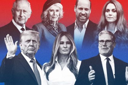 Trump primestec o primire fara precedent in Marea Britanie