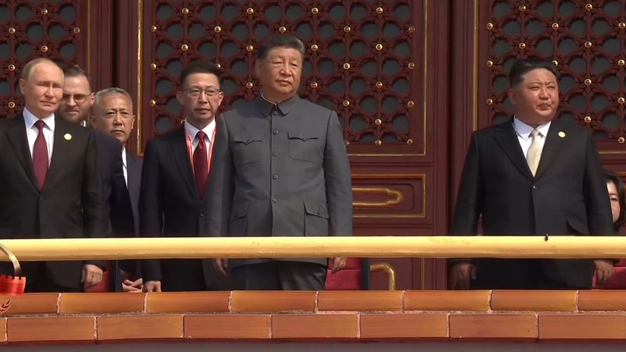 Xi Jinping Putin si Kim Jong un la parada militara chinezeasca