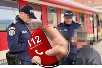 clujean sancionat dupa un apel la 112 de 2500 lei