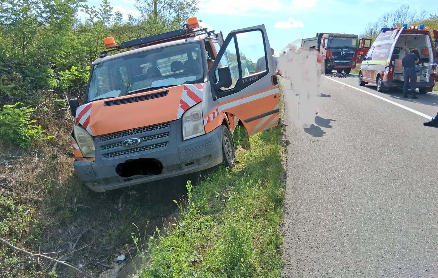 grav accident in bihor femeie resuscitata la fata locului