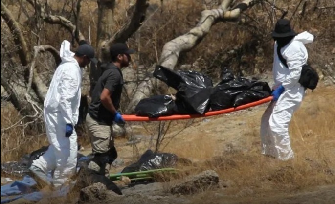 Mexic 48 de saci cu ramasite umane descoperiti