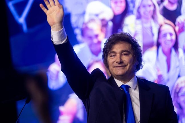 Pariul lui Trump castiga Milei invinge in Argentina