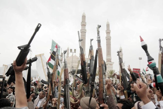 Rebelii Houthi au atacat o cladire ONU in Sanaa