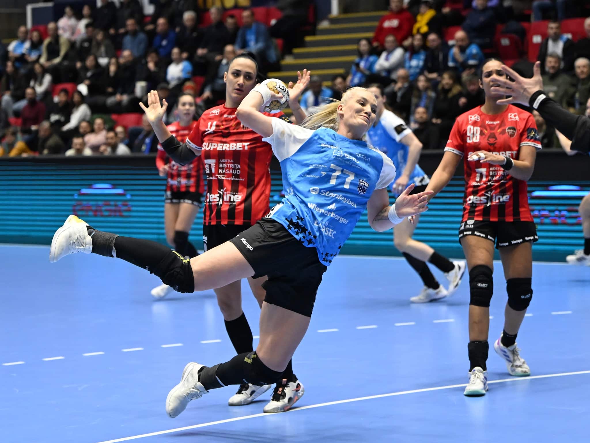 esec rusinos pentru csm bucuresti in liga campionilor