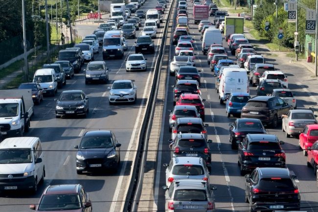 trafic infernal in fiecare dimineata in cluj napoca