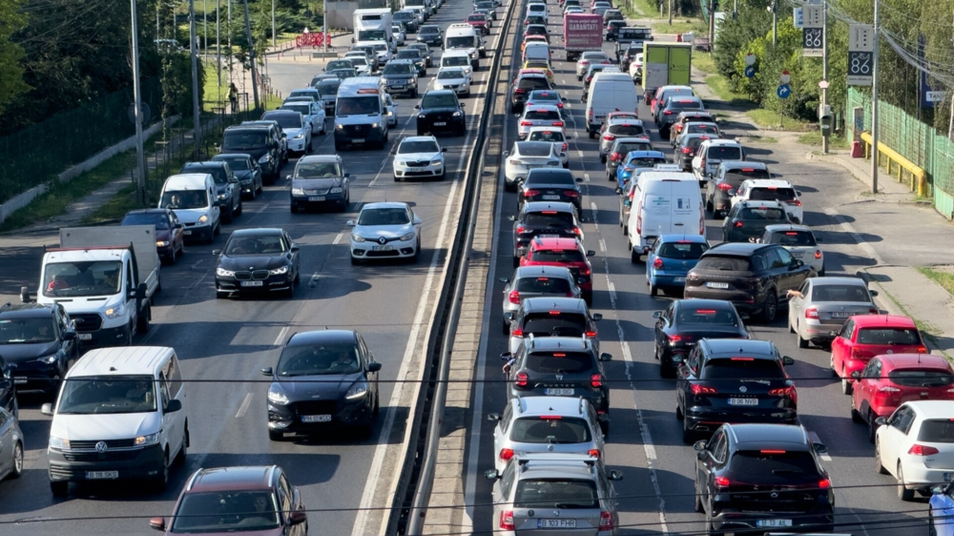 trafic infernal in fiecare dimineata in cluj napoca