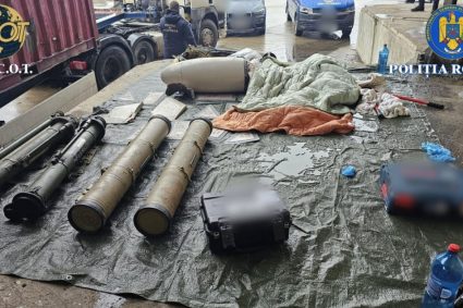 Camion cu munitie oprit la vama Anunt DIICOT
