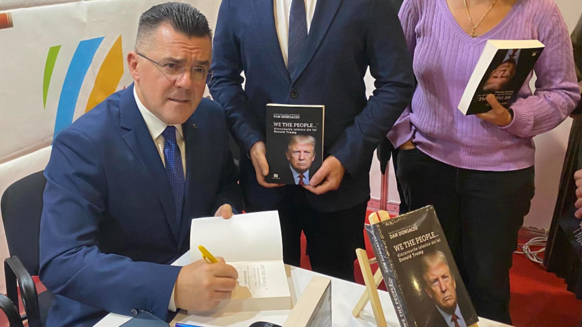 Publicarea cartii lui Dan Dungaciu despre Trump