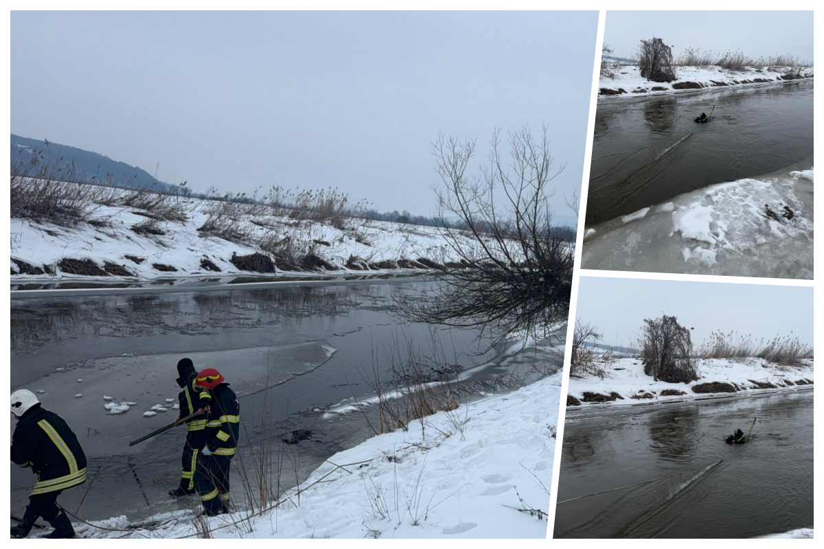 tragedie socanta doi copii de 4 si 5 ani au cazut in somes unul a fost salvat de un adolescent de 17 ani iar celalalt este cautat acum de scafandri video