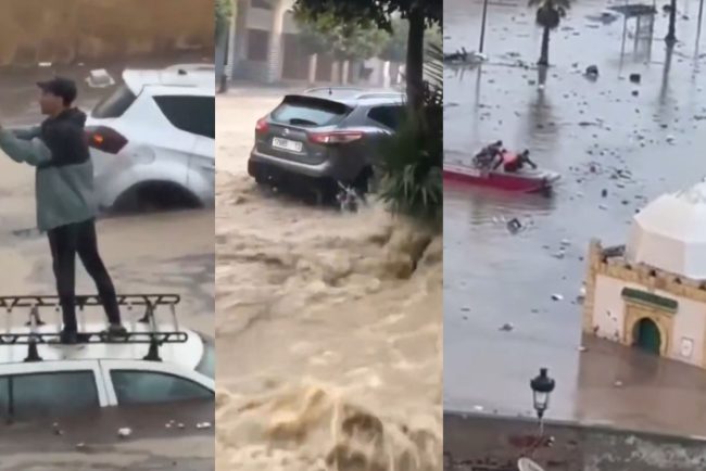 50000 de persoane evacuate din cauza inundatiilor in nordul marocului